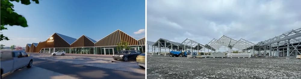 3D Render Gardheimar Iceland